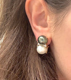 18Karat Medium GUM DROP™ Earrings with Pearls and Diamonds