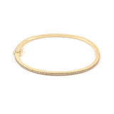 18kt Gold Bangles with Diamonds