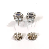 Mini GUM DROP™ Iolite Blue Topaz Diamond Earrings