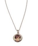 Personalized Silver First Communion Pendant Necklace