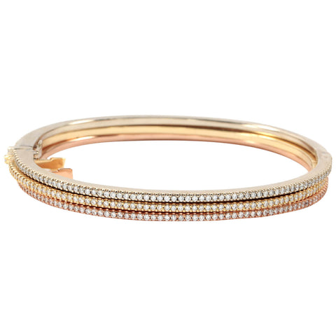 18kt gold online bangles