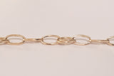 Yellow Gold Double Marquise Link Bracelet